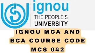 Ignou BCA & MCA MCS-042 Important Questions