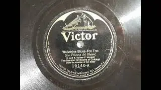 Benson Orchestra Of Chicago - Wolverine Blues (Victor 19140-A)