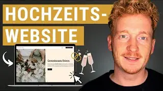 Hochzeitswebsite erstellen, einfach kostenlos starten - Tutorial 2024