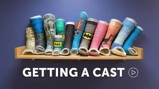 Getting a Cast at Boston Children's Hospital