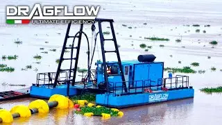 Земснаряд DRH с  HY400HC и 2EXHY35 в Нигерии // Этапы - поставка, сборка и ввод в эксплуатацию