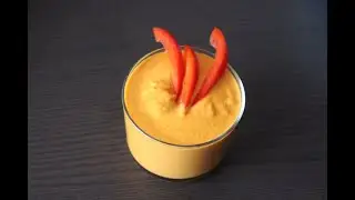 заправка для салата из моркови и перца-украсит любой салат!