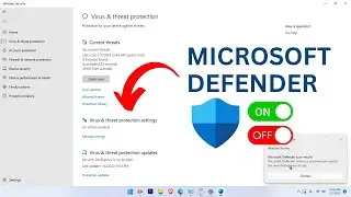 Enable Microsoft Defender on Windows 11 | How to Windows Defender ON or OFF
