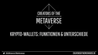#22 🔑 Krypto-Wallets: Funktionen und Unterschiede | Web3 Wissen