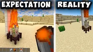 REALISTIC MINECRAFT │ Expectation VS Reality #2
