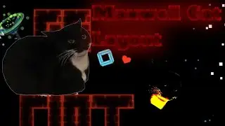 Cat Maxwell meme Geometry dash Layout | Geometry dash 2.2