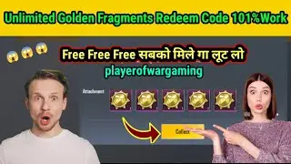 pubg lite redeem code today 😘 | pubg lite golden fragment redeem code today 😍