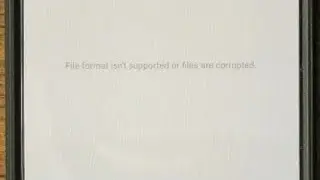 How to Solved file format isn't supported or files are corrupted gallery photos problem 2022