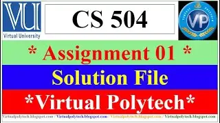 CS504 Assignment 1 Solution Fall2021 - cs504 solution 1 assignment