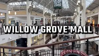 Walking Into Willow Grove Mall | 4k HDR