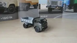 Обзор модели Маз-503А, масштаб 