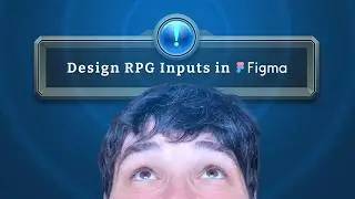 Figma Game UI Design - Design RPG UI Input Fields in Figma