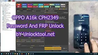 OPPO A16k CPH2349 Password Unlock By UnlockTool Net,iRepair