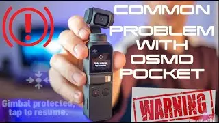 DJI OSMO POCKET PROBLEM TAP TO RESUME HOW TO FIX