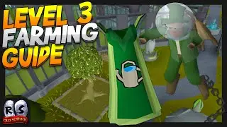 99 Farming Guide/Run for Level 3 Skillers & Lower Levels (~215k Exp/Run) | OSRS Guide 2022