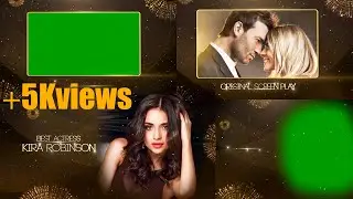 Golden Awards Green Screen 4K Video{2021}