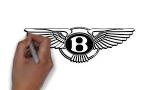 How to draw Bentley logo