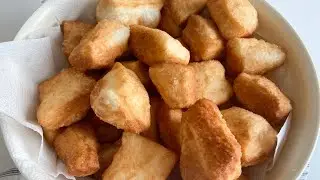 Баурсаки на молоке и воде | Казахские баурсаки рецепт