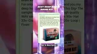 Deep House Drum Kit / House Drum Kit / Deep House Drum Kit 2022