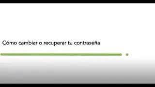 Cómo cambiar o recuperar mi contraseña de QuickBooks Online