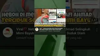 Viral Rafi Ahmad Dikabarkan Selingkuh 