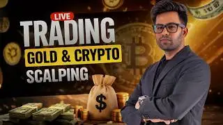 🔴 LIVE: Gold & Crypto Trading | London & New York Session Analysis