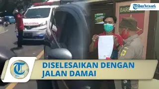 Viral Video Oknum PNS Halangi Laju Ambulans di Bogor Berakhir Damai, Pelaku Buat Surat Pernyataan