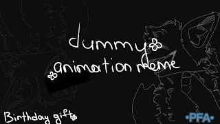 dummy | animation meme | bday gift • flipaclip ~ lazy loop srry