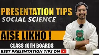 BEST PRESENTATION TIPS | 80/80 IN SOCIAL 🔥🔥 | ONE SHOT REVISION| CBSE 2024