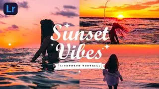Anak Senja Wajib Coba Nih‼️| SUNSET VIBES | LIGHTROOM MOBILE TUTORIAL