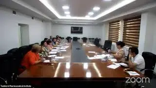 Зал персональной конференции Tashkent Pharmaceutical Institute