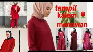 9 GOOD HIJAB COLORS FOR RED CLOTHES