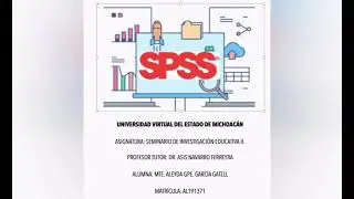 Programa SPSS, Estadística educativa.