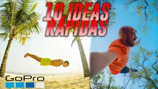 10 FOTOS CREATIVAS GOPRO en 2 MINUTOS!!! (Ideas fáciles)