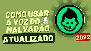 Como usar a voz do malvadão ATUALIZADO 2022 #canva #vozmalvadão #malvadão #edição #redessociais