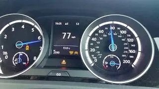 2017 VW Golf R Acceleration