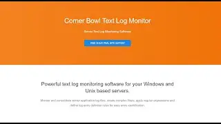 IIS Log File Monitoring and Consolidation