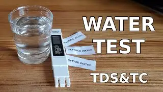 🧪 TDS and TC water quality test