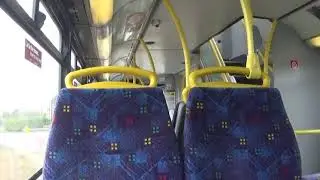 Hedingham Volvo B7TL 574 (W506WGH) being leathered on the X76