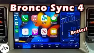 2022 Ford Bronco — Infotainment Review | Sync 4, Apple CarPlay, Android Auto How-To