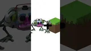 Glamrock Foxy + Minecraft  =   FNAF ANIMATION PART