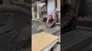 A busy day in the workshop making furniture 