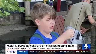 Parents suing Boy Scouts of America in son's death