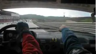 2 crono rally AUTODROMO VALLE DEI TEMPLI equip Pilato Castelli peugeot 205 FA5.wmv