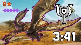 Monster Hunter Wilds - Tempered Seregios  9★ 5✦ VS Charge Blade 03'41''29
