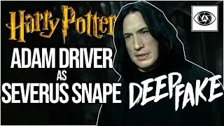 Adam Driver Harry Potter as Severus Snape - Always Scene [ deepfake ]