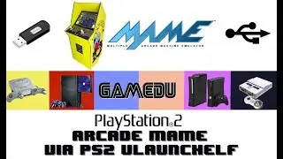Arcade Mame via PS2 ULaunchELF