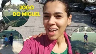 Fomos no jogo do Miguel - Passeio em família