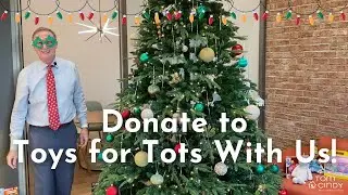 Donate to Toys for Tots With Us! | #tomandcindyhomes show episode 179