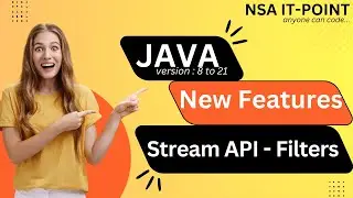 Stream API | What is Stream api in Java | Java New Features | 8 to 21 Version | NSA IT-POINT